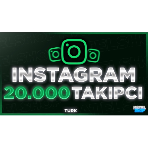  ⭐KALİTELİ INSTAGRAM 20.000 TÜRK TAKİPÇİ⭐